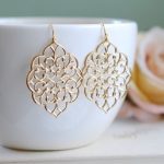 گوشواره طرح دار